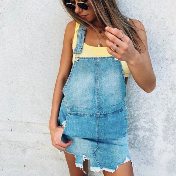 NWT Signature 8 Madida Clothing Overall Dress S - Picture 2 of 7